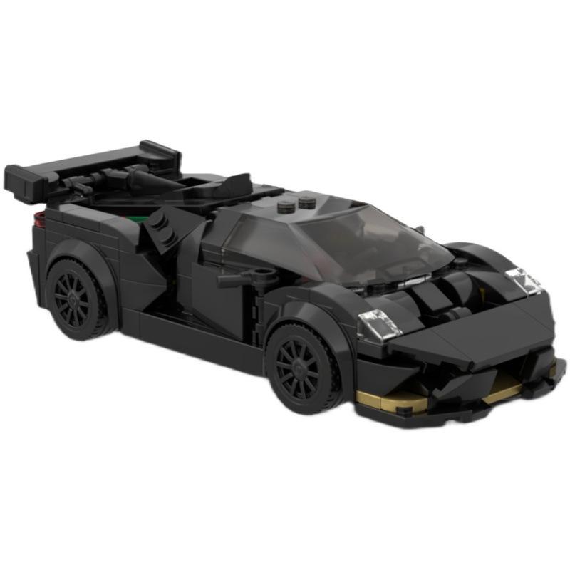Compatible Lego MOC Huracan Sports Car Model Building Blocks - DIY Assembly Toy for Boys