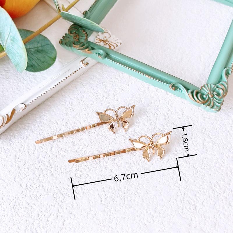 

Заколка для волос «Звезда и Луна» из золотого сплава с имитацией жадеита своими руками с перламутровой основой