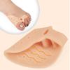1Pair Silicone Toe Correctors Hallux Valgus Buffer Breathable Toe Separators Unisex Foot Care Pedicure Tools for Straighter Toes
