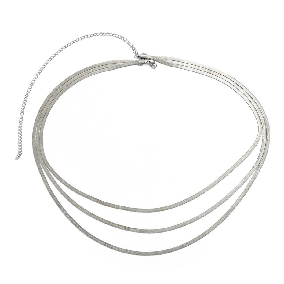 

Ingemark Multilayer Sexy Flat Snake Chain Waist Belly Belt for Women Summer Bikinis Gold Color Rave Body Jewelry Y2K Accessories