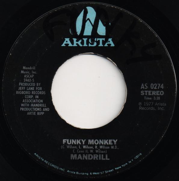 

7inch Record MANDRILL - Funky Monkey AS0274 Arista 1977 US Soul/Funk Used
