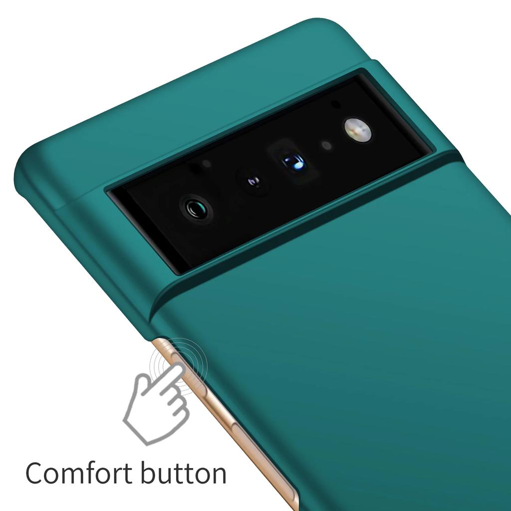 Für Google Pixel 6 Pro Hülle, Ultra-dünne minimalistische schlanke schützende Handyhülle Rückseite für Google Pixel 6