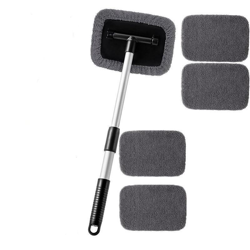 Telescopic Car Windshield Cleaning and Defogging Brush Set
