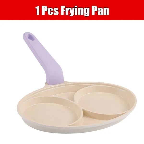 

Маленькая сковорода для яичных блинов, сковорода с антипригарным покрытием на 2 чашки, сковорода для омлета, сковорода для приготовления бургеров с толстым дном, сковорода для приготовления яичных стейков, кухонная утварь