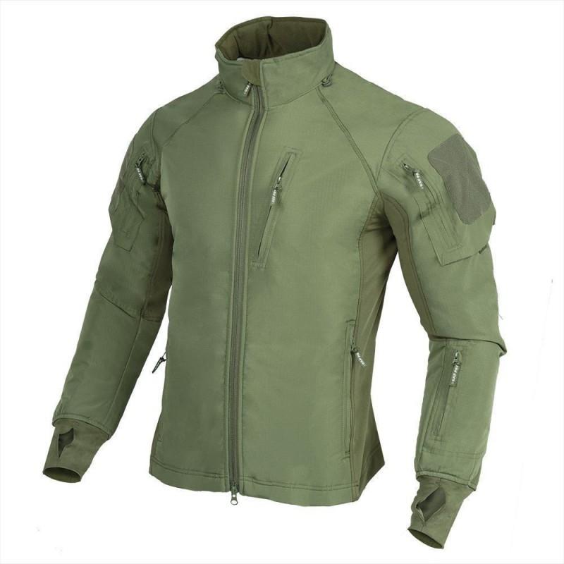 Men Women Tactical Camo Jacket Lightweight Waterproof Windproof Outdoor Ski Hiking Shell Coat With Fleece Lining