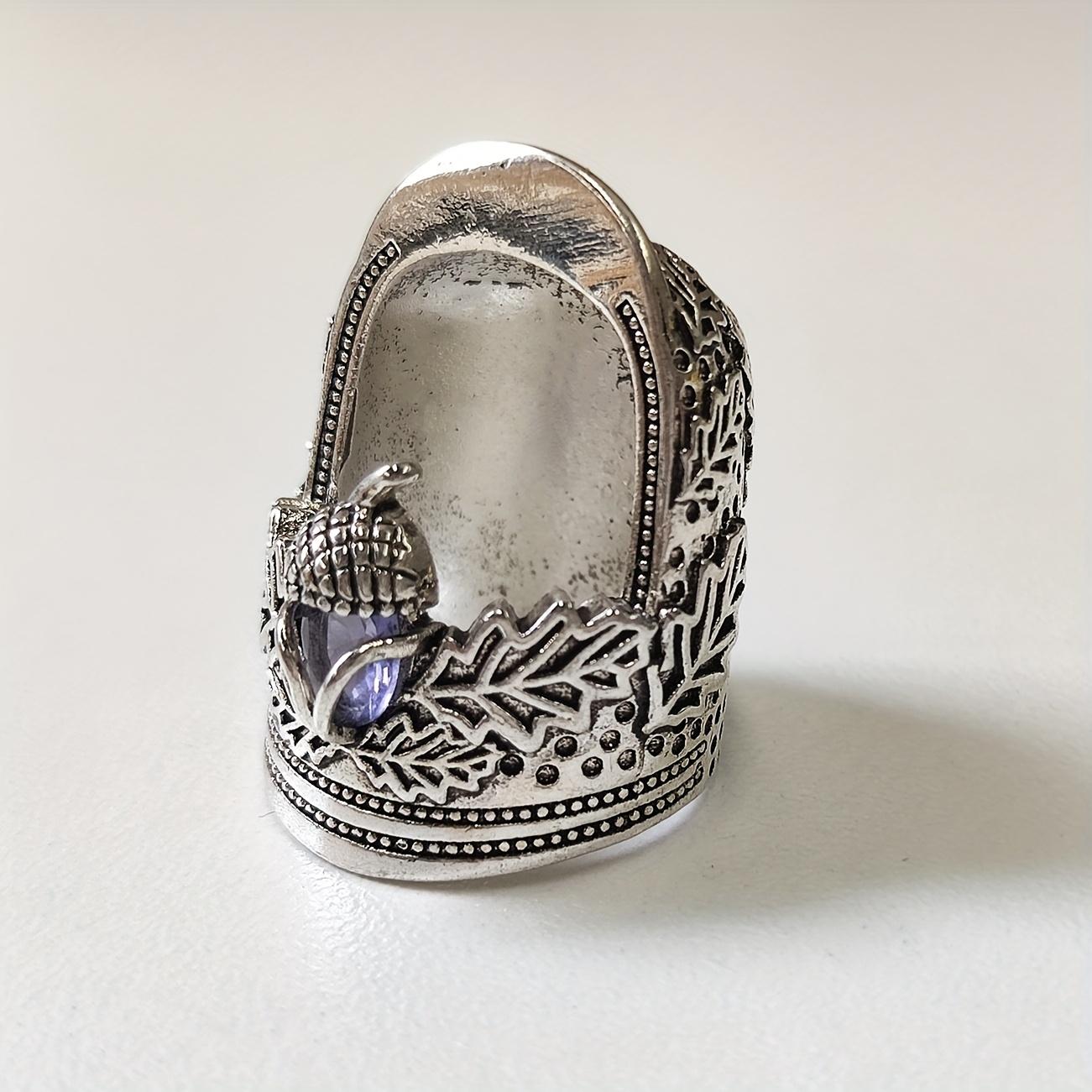 

Наперстки для ручного шитья, квилтинга, швейный наперсток, открытый наконечник, наперсток-желудь для защиты пальцев, кольцо-щиток для пальца, аксессуары для шитья и квилтинга, инструменты для шитья своими руками 1pc