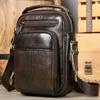 Marant Retro Genuine Leather Multifunctional Shoulder Bag - Trendy Casual Business Handbag 