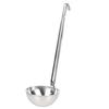 Pearl Metal 360cc Soup Stainless Made In [Commercial Use] Ladle, 18-8 Steel, Japan, Silver, R-10222