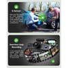3 Channel Dash Cam Video Recorder Three Lens Car Camera with Rear View DVR 24H Parking Monitor Black Box Car Accessories