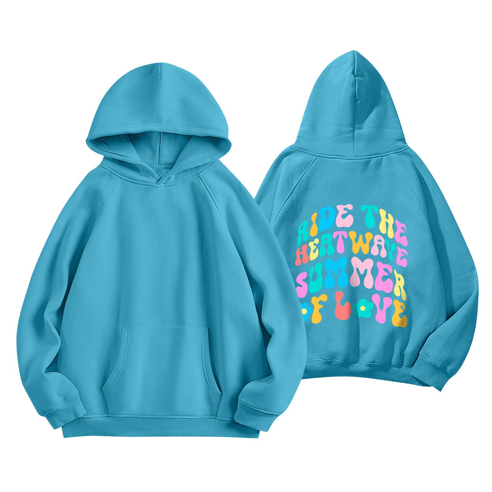 Женская толстовка с цветными блоками — фото 3