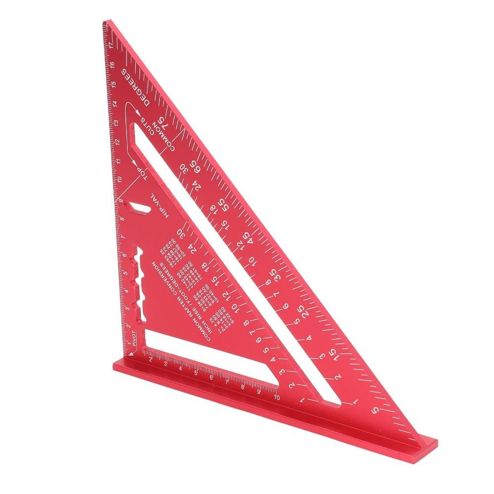 Clear Scale Rafter Square Tool Aluminum Alloy Aluminum Alloy Ruler Woodworking