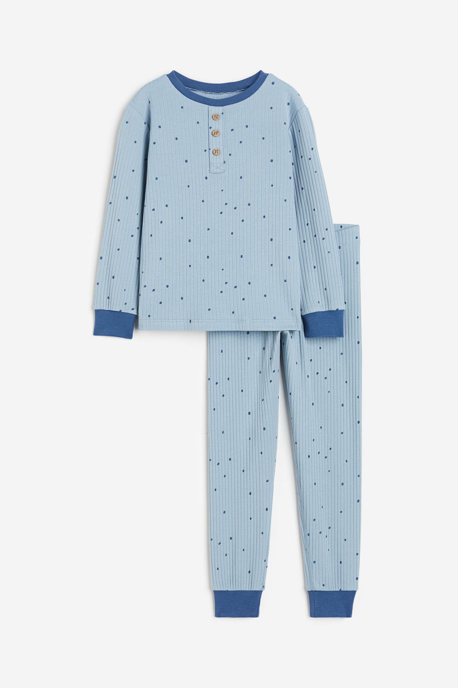 

Ribbed cotton pyjamas