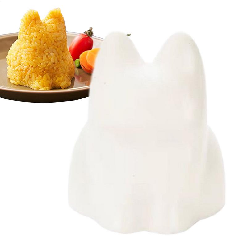 Rice Molds For Kids Cat Shape Rice Molds Sushi Maker Non-Stick Food-Grade Kitchen Gadgets Cake Decorating Tools Baking Supplies