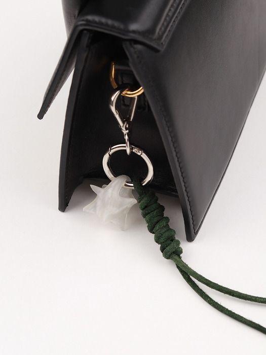 Lowool White Struggle Green Keyring