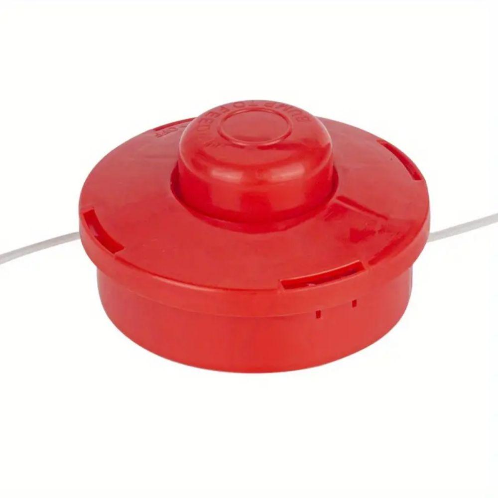 Time-saving Grass Trimmer Head Replacement Hardened Plastic Easy To Install Lawn Mower Head Durable Practical