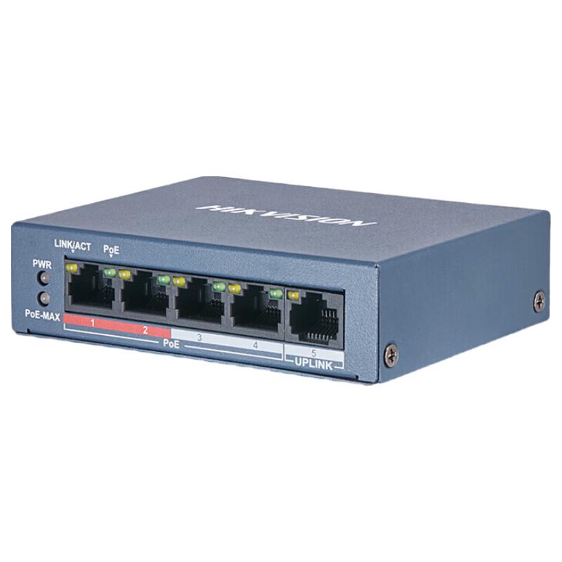 

HIKVISION 5-Port 100Mbps POE Surveillance Switch CN plug (adapter included)