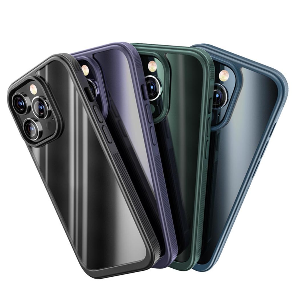Shockproof Designed For  14 Pro Case, Translucent PC Back And Soft TPU Edge, Slim Protective Case For  14 Pro