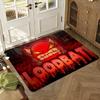 Game Geometry Dash Floor Mat Soft Thickened Absorbent Non-Slip Bedroom Living Room Door Mat Home Decor Flannel Rugs