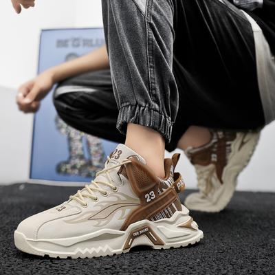 New Fashion New Men's Fashion Casual Low Top Sports Shoes Students Thick Sole Comfortable Sneakers Boys Male Classic Breathable Basketball Shoes
