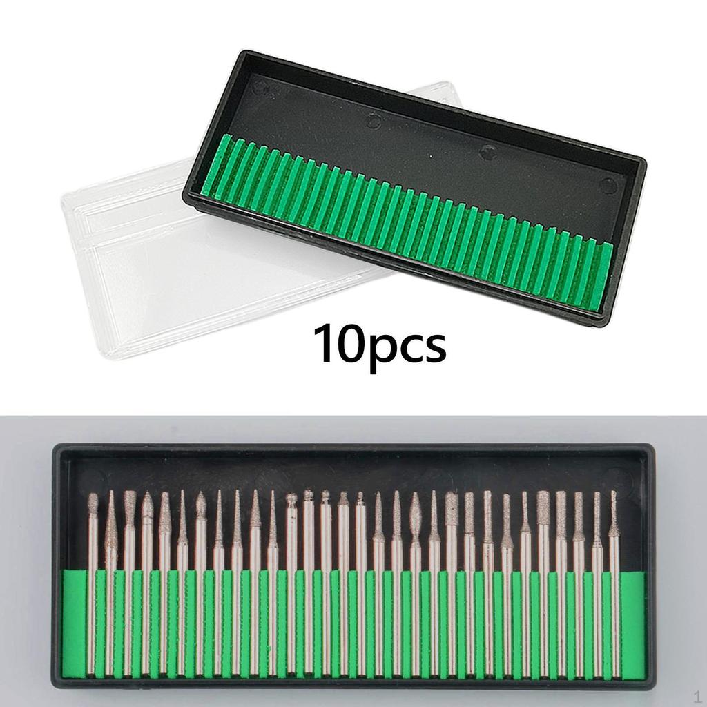 10Pcs Bits Storage Boxes Empty Cases Container Carrier Carrying Case Organizers Holders for
