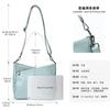 2026 New Niche-Design Women's Genuine Leather Crossbody Bag - Spacious Cvertible Shoulder Purse for Effortless Commuting