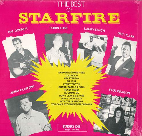 

LP Record VARIOUS - The Best Of Star Fire 1003 Star Fire Recor 1982 US Rock