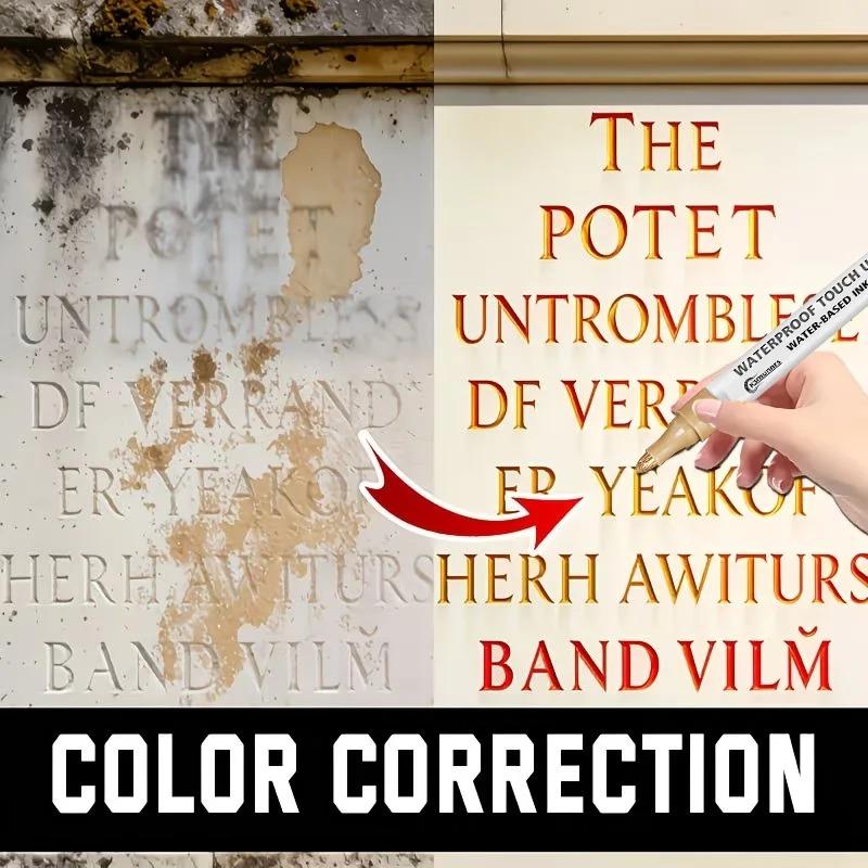 New Tombstone Inscription Gilding Touch-Up Pen – Non-fading, Clear As Ever, Guards Eternal Memories.