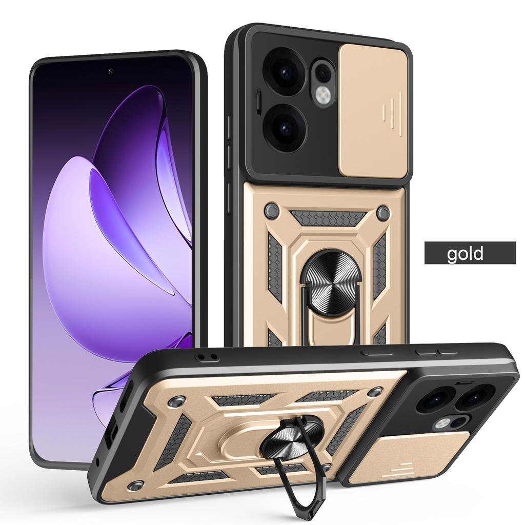 Military Armor Case For OPPO Reno13 F FS Cover For Reno 13 Pro 13F 13FS Cover With Ring Stand Holder Coque Fundas