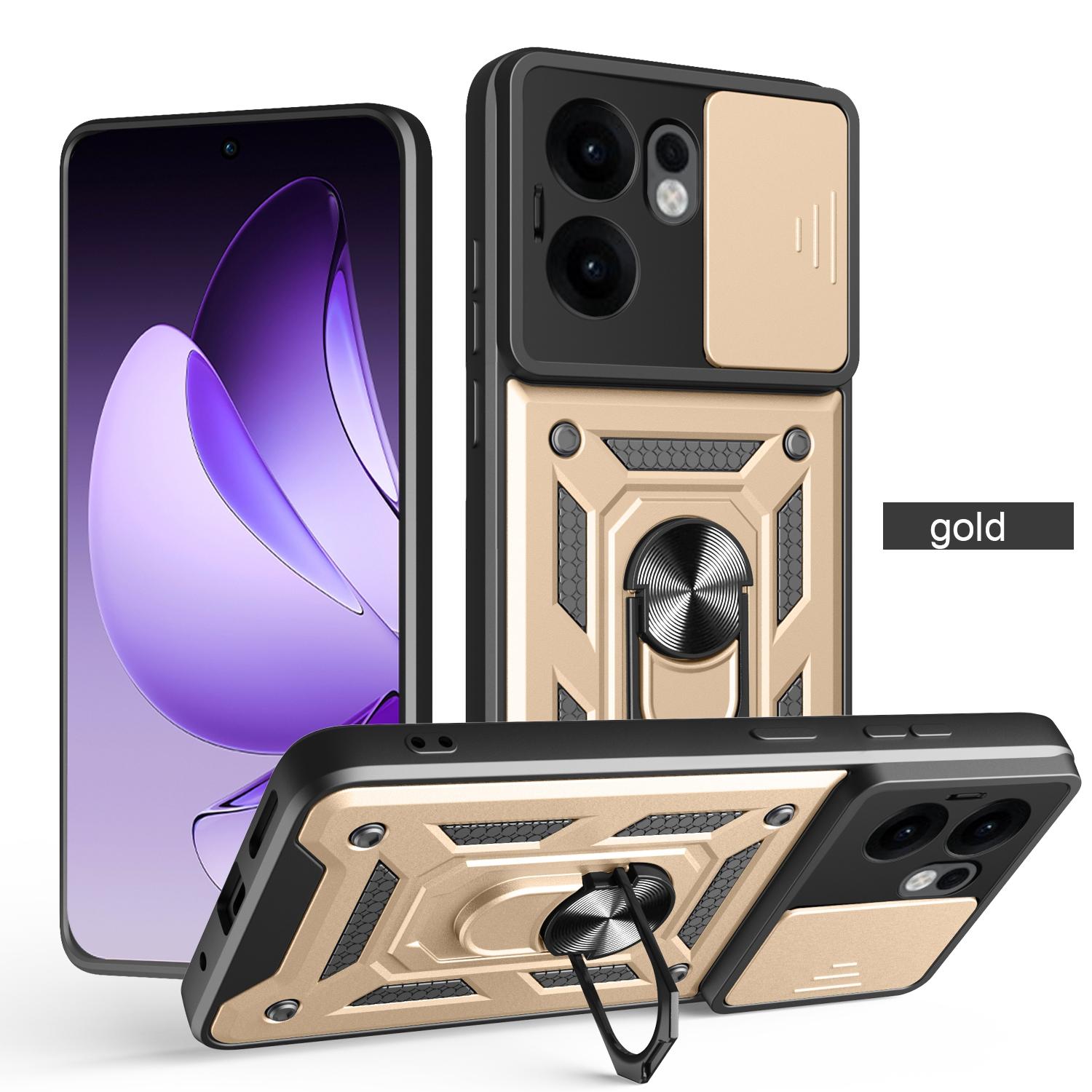 

Military Armor Case For OPPO Reno13 F FS Cover For Reno 13 Pro 13F 13FS Cover With Ring Stand Holder Coque Fundas Oppo Reno13 FS 4G золотий