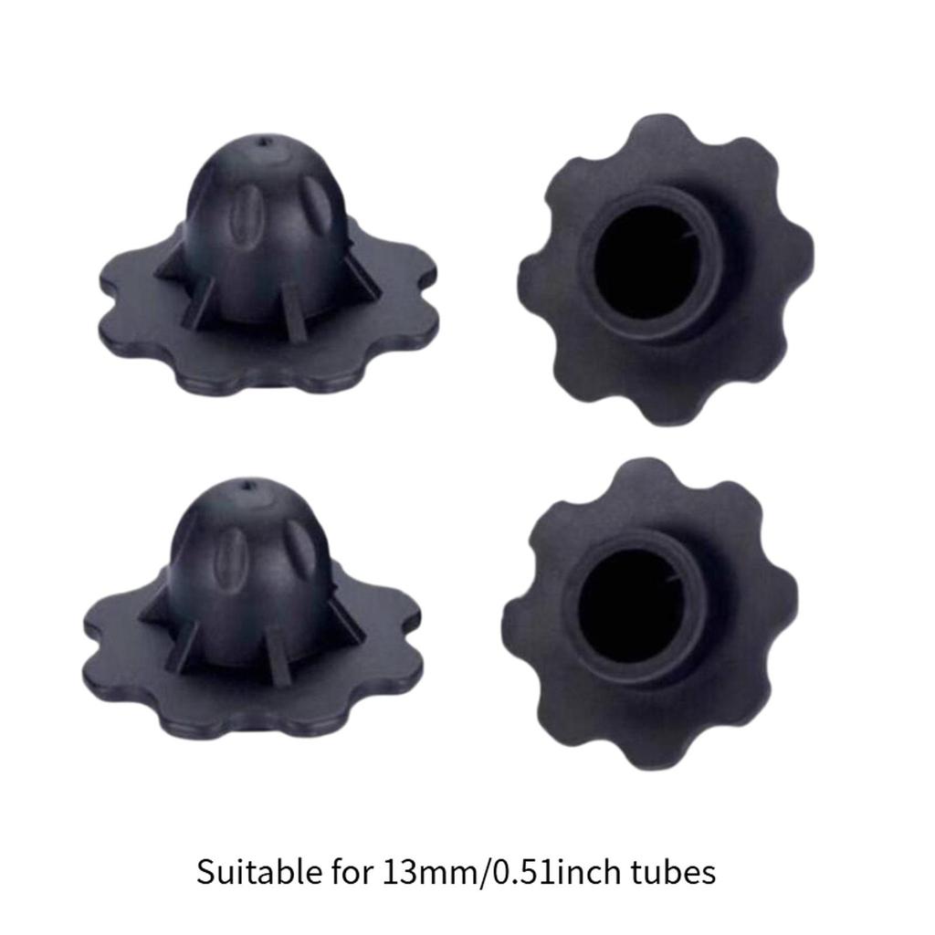 4x Chair Leg Covers Furniture Leg Feet Covers Scratchproof Replacement Leg Pads Chair Leg Caps for Barbecues Furniture