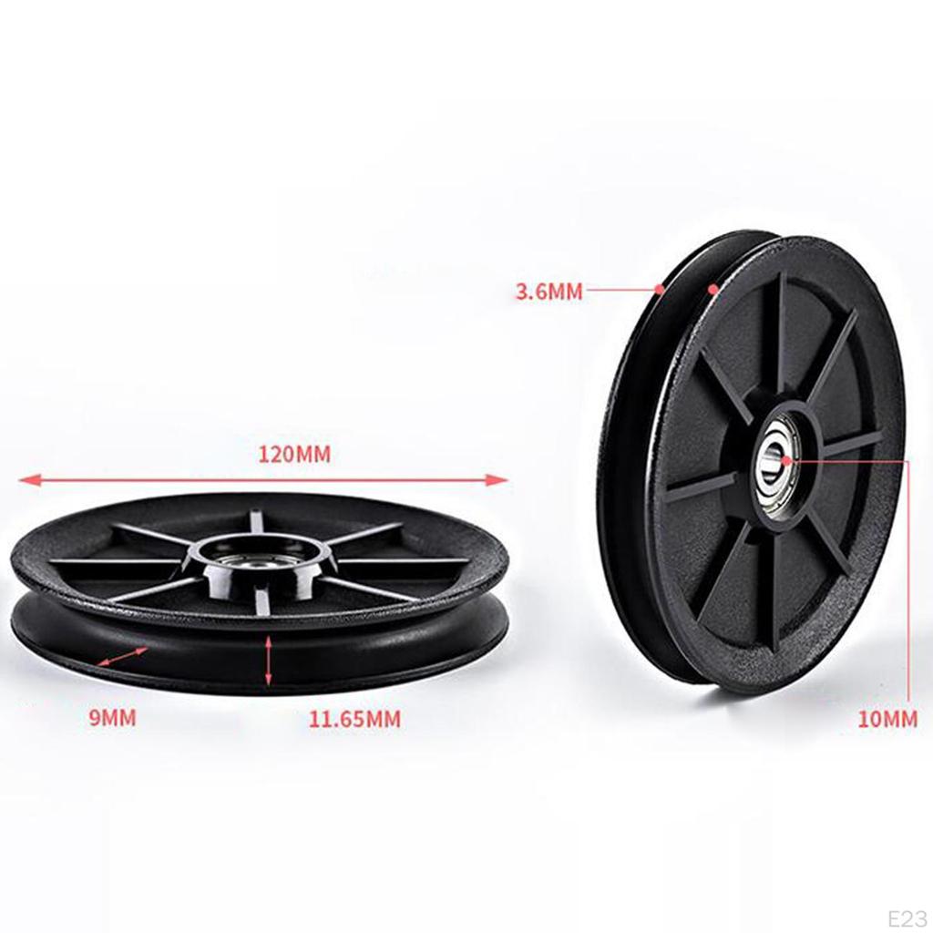 Fitness Bearing Pulley Wheel Gym Accessories Part for System