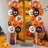 Halloween Balloons & Ornaments: Pumpkin & Ghost Decorations for Kindergartens & Storefronts