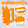 Resin Fascia Cellulite Massager Amber Muscle Massage Comb Fascia Massage Comb  For Shoulder Back