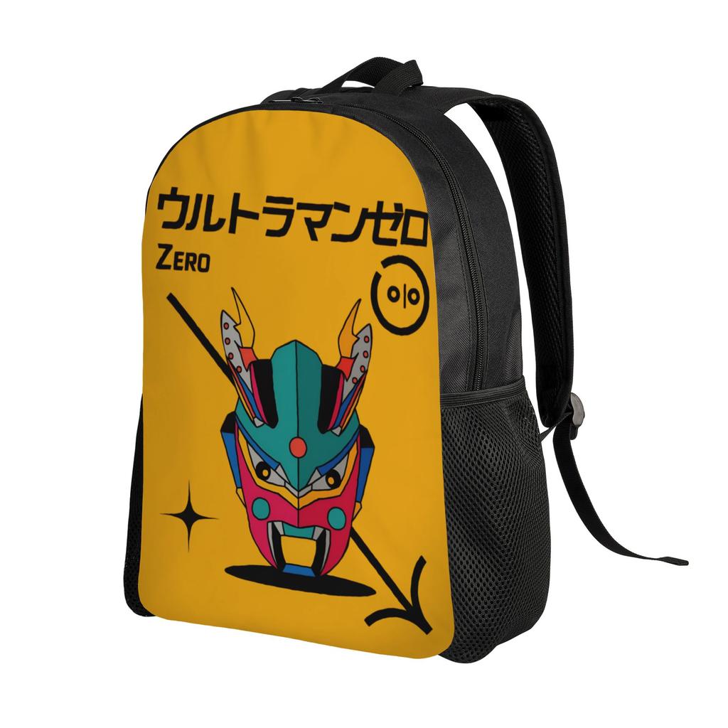 Ultramans Backpack for Men Women Water Resistant College School Zero Bag Print Bookbag