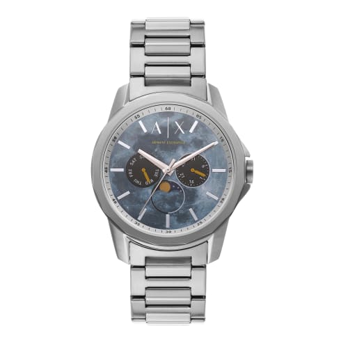 

A|X Armani Exchange Men s Silver Watch NA AX1736