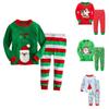 New Cotton Blend Christmas Outfit Set For Kids Cozy Soft Comfortable Sleepwear