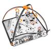 Color Plush Baby Fitness Rack With Bed Circumference With Wind Chimes Toy 0-1 Years Old, Baby Crawling Game Mat