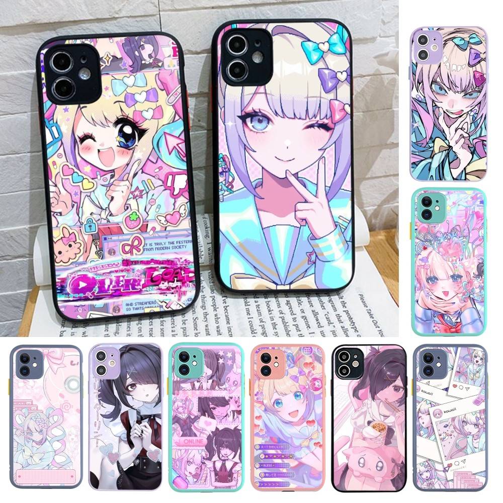 Needy Girl Overdose Game Cute Girl Phone Case For IPhone 13 12 X XS MAX Pro Max 16 15 11 14 Pro Max Shockproof Matte Cover