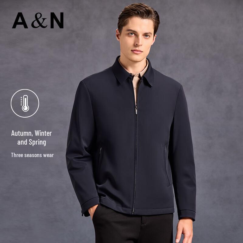 Men's Business Casual Detachable Goose Down Jacket