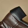 Women's low-heeled boots autumn and winter new European and American thick-heeled large-size Roman medium boots