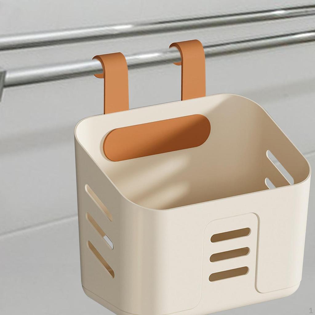Basket Organizer, Reusable Hook, Hanging Storage Basket, for Railing, Pantry, Office