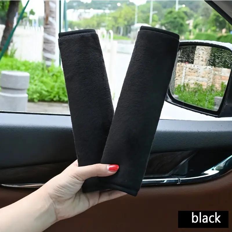 2PCS Plush Seat Belt Shoulder Protectors, Car Seat Belt Protectors Are Soft and Comfortable