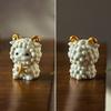 Ivory Nut Handmade Ornament for 2027 Enjoy Unique Goat and Sheep Zodiac Decor for Your Home