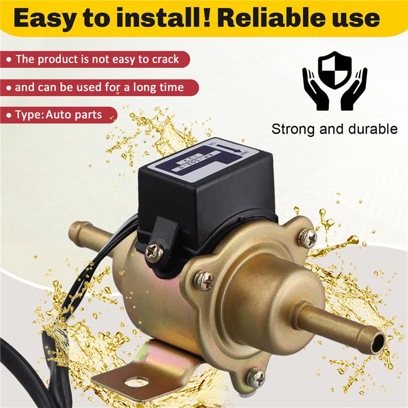 A80X-D97Z-9350A 12V Fuel Pump Electronic Oil Pump For Mazda B2000 1979-1984 Ford Courier 1979-1982 EP-502-0