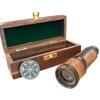 Spyglass Telescope with Engraving, Pirate Telescope, Father's Day Gift, Husband Gift, Son Gift