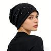 Breathable Skull Cap Slouch Stretchy Pullvoer Hat for Everyday Fashion and Muslims Women Daily Wear Comfortable Headwear