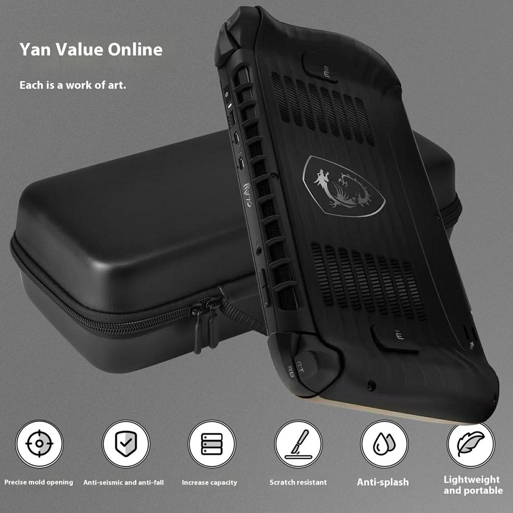 Pre MSI Claw 8 Puzdro na prenášanie Vrecková herná konzola EVA Nárazuvzdorná úložná taška