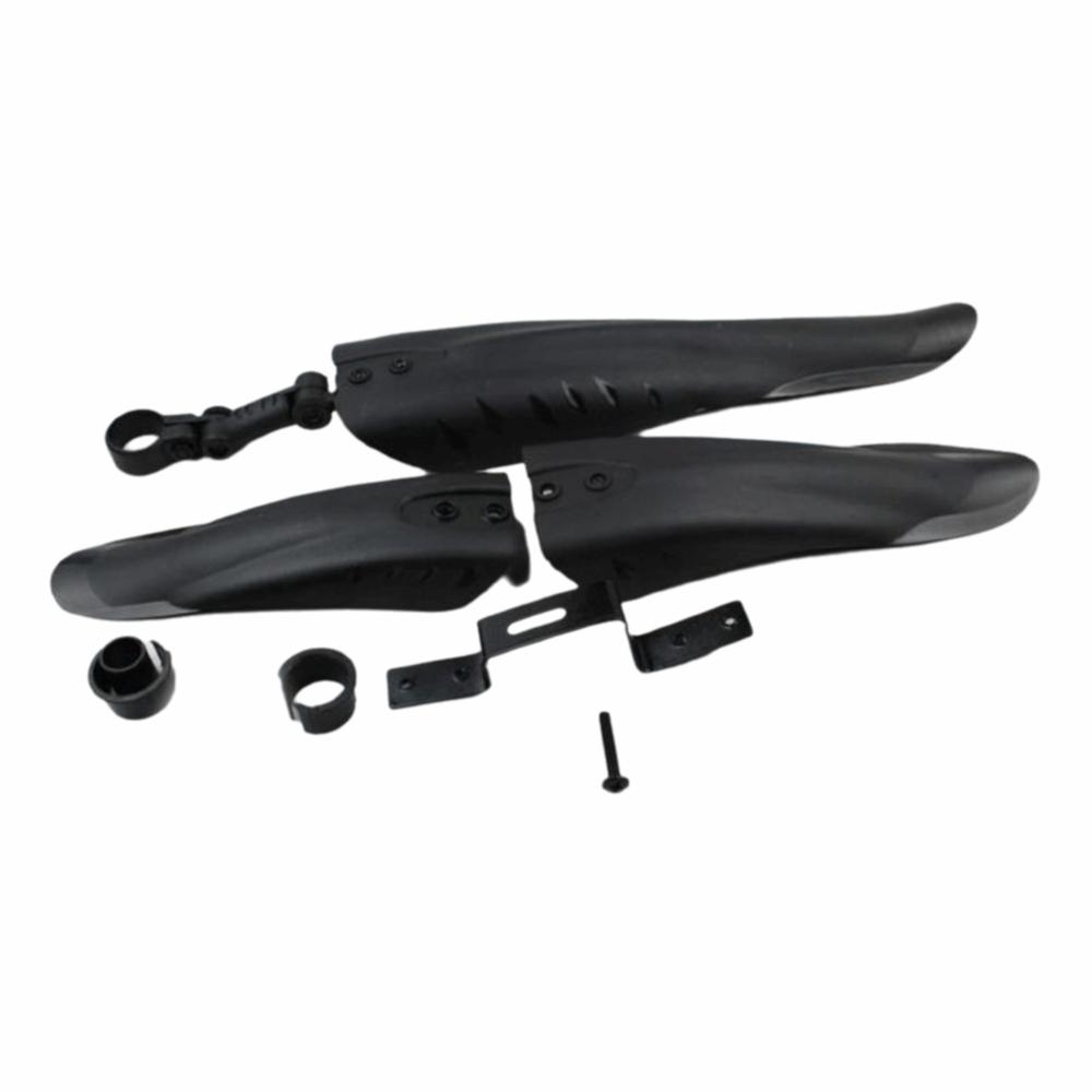 3‑part Bike Mudguard Set Ajustable Bike Fenders for 24/26/27.5 Inch Wheels for MTB and Road Bikes