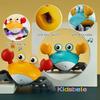 Electric Crawling Crab Baby Toy Induction Escape Crab With Light-up Music Speed Control Infant Tummy Time Educational Moving Toy