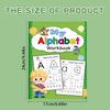48 Pages, A-Z Alphabet Exercise Book, Writing Practice, Creative Coloring Adventure Drawing Book, English Homework Copybook